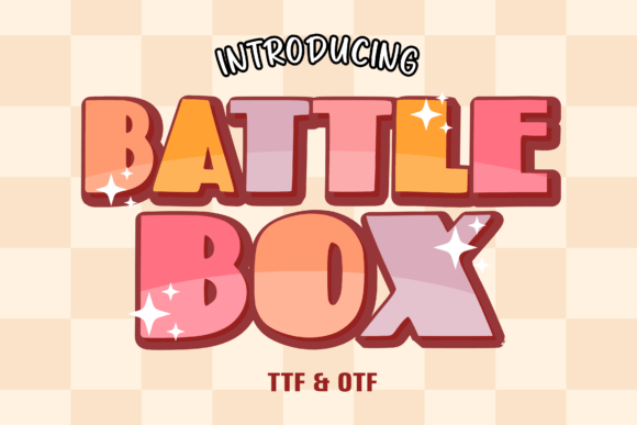 Battle Box: The Retro Display Font for Bold Editorial Design