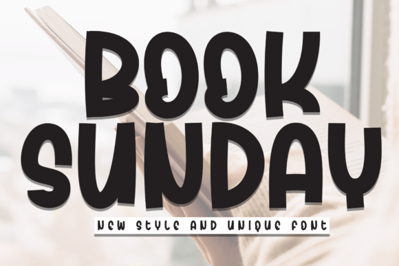 Book Sunday: The Playful Display Typeface for Campaigns That Pop