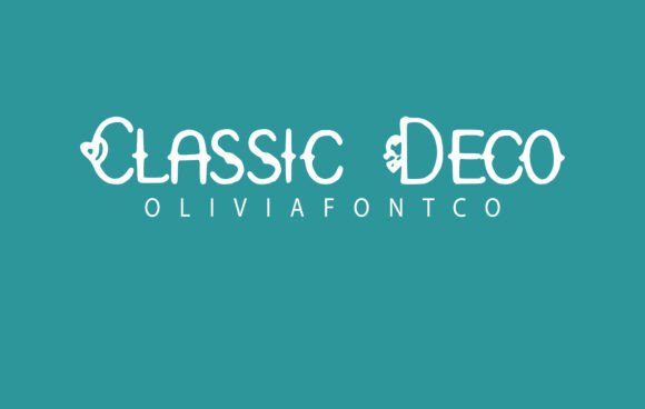 Classic Deco: The Handwritten Typeface for Editorial Design