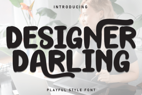 Designer Darling: A Whimsical Display Font for Editorial Projects