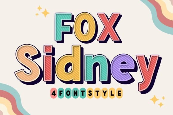 Fox Sidney: A Vibrant Display Font for Editorial Projects