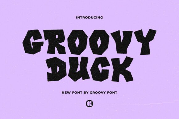 Groovy Duck: A Display Font for Editorial Design