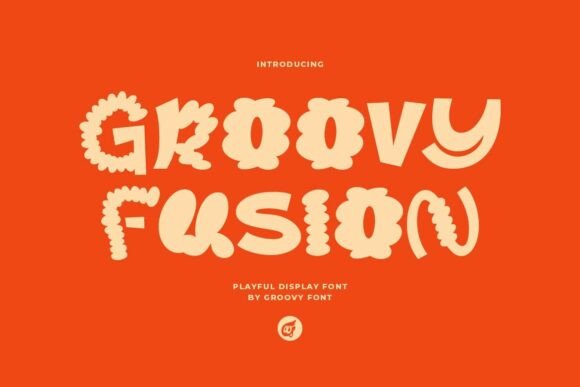 Groovy Fusion: A Playful Display Font for Modern Editorial Design