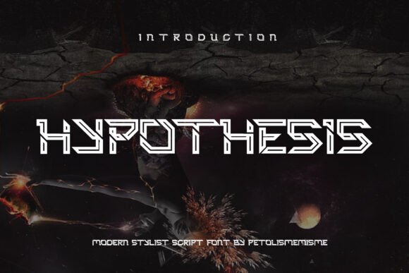 Hypothesis Font: The Modern Typeface for Handmade Brands