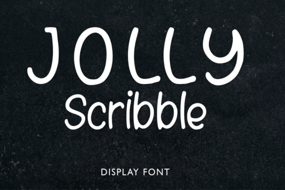 Jolly Scribble: The Display Font for Dynamic Web Design