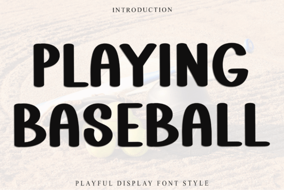 Playing Baseball: The Perfect Display Typeface for Handmade Branding