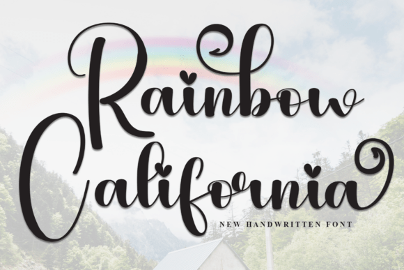 Rainbow California: The Whimsical Typeface That Elevates Digital Branding