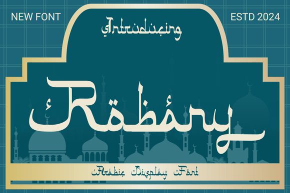 Robany: The Arabic-Style Serif Font for Authentic Brand Identity