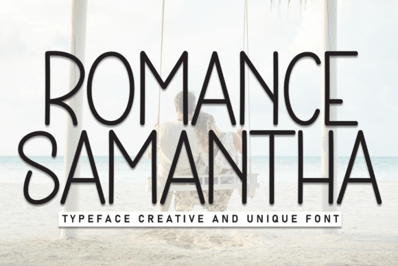 Romance Samantha: A Charming Display Font for Modern Web Design