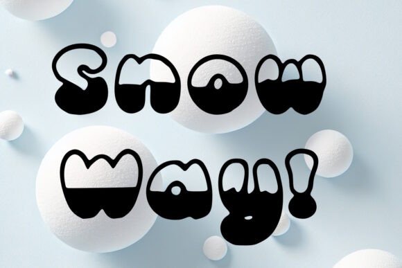 Snow Way: The Bold Display Typeface That Cools Down Your Campaigns