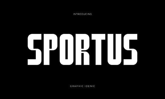 Sportus: The Bold Typeface That Elevates Handmade Branding