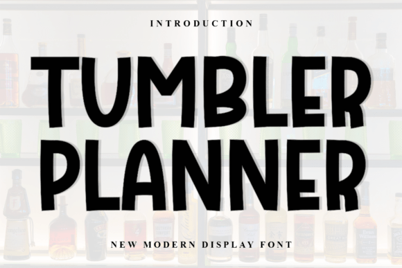 Tumbler Planner: The Perfect Display Font for Small Business Branding