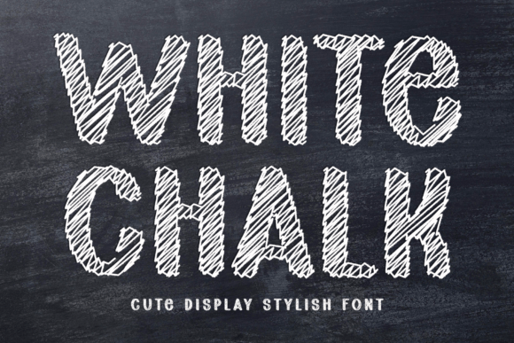 White Chalk: The Perfect Display Font for Small Business Branding
