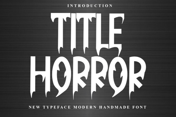 Why Title Horror Is the Ultimate Display Font for Scroll-Stopping Campaigns