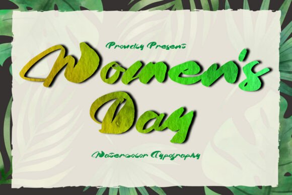 Women s Day Brush: The Font That Transforms Small Business Branding