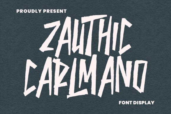Zauthic Carlmano: The Bold Typeface That Transformed My Brand Identity